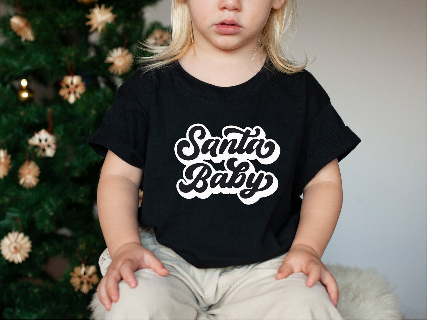 SANTA BABY SHIRT <br> More colors available