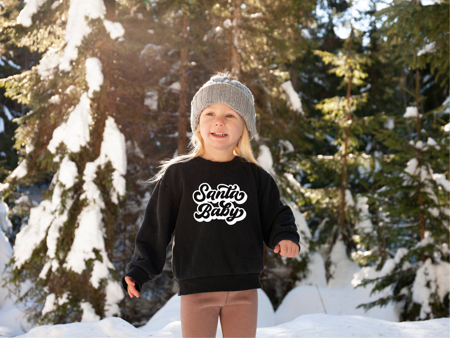 SANTA BABY SWEATER <br> More colors available