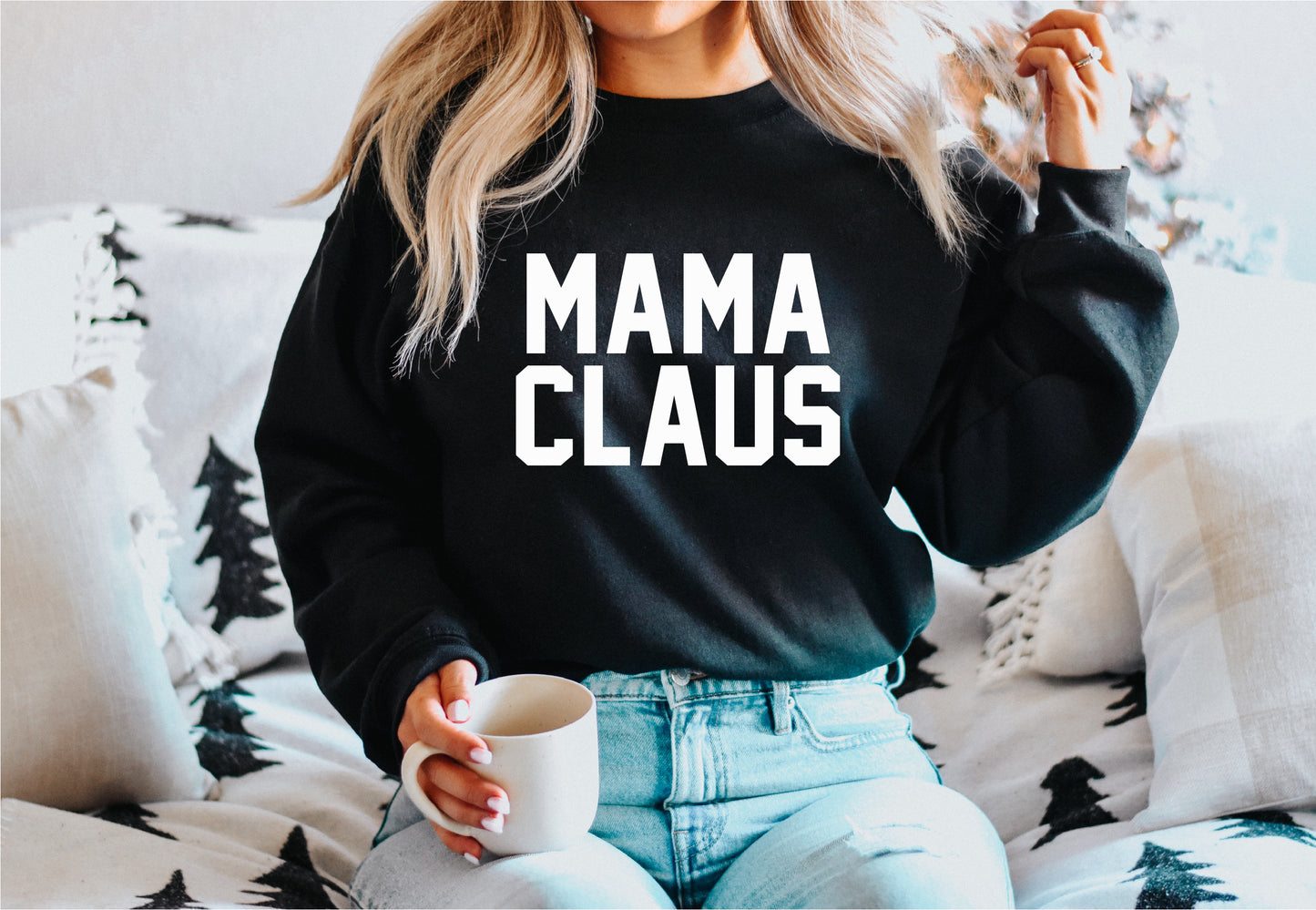 MAMA CLAUS SWEATER <br> More colors available