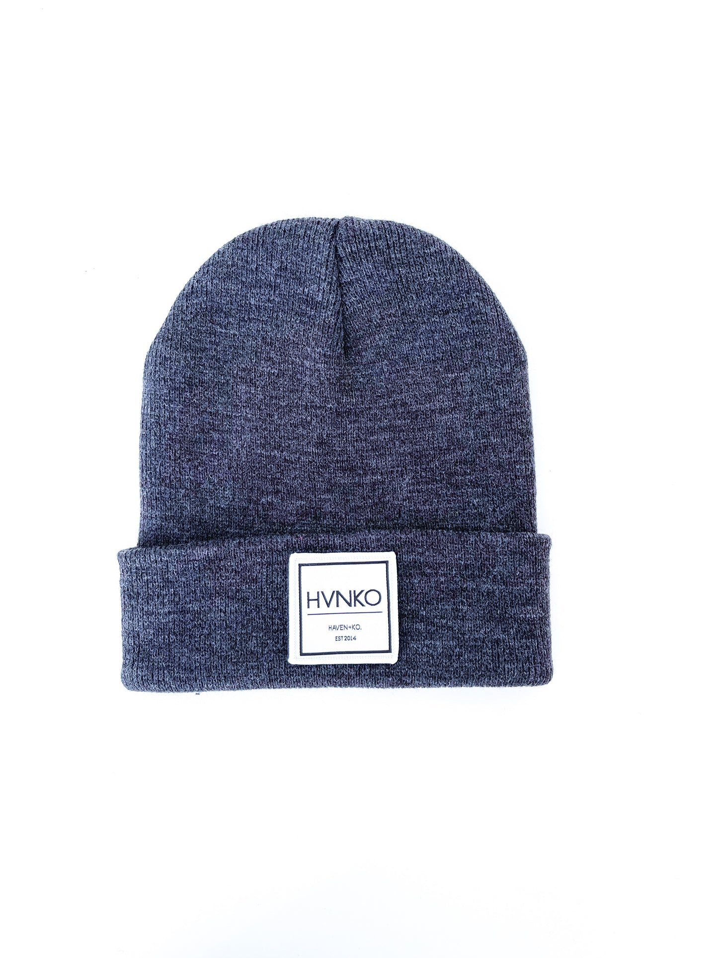 Charcoal Beanie - Square Logo