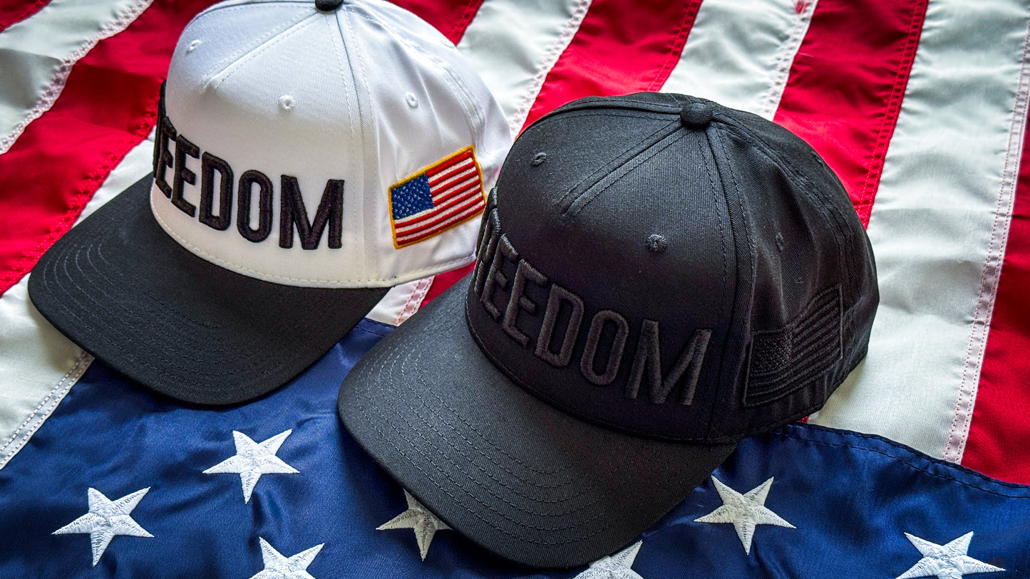 FREEDOM EMBROIDERED HAT