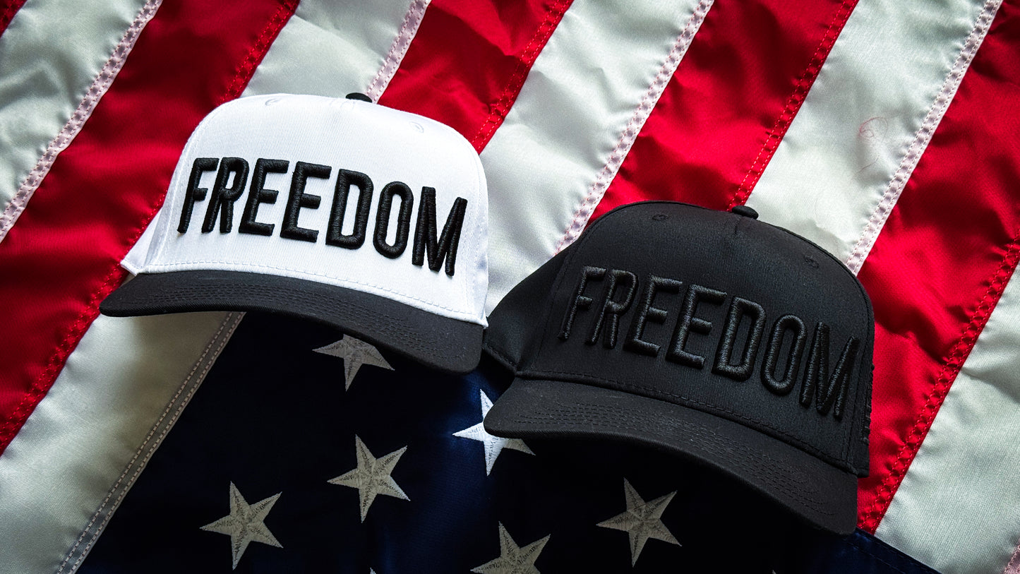 FREEDOM EMBROIDERED HAT