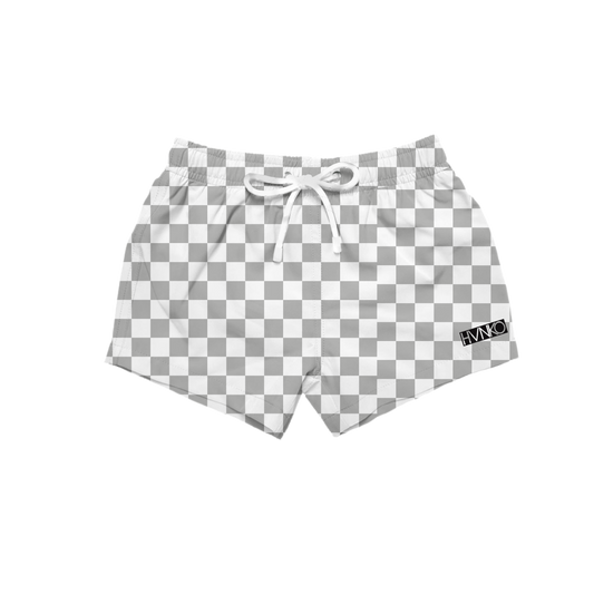 Boardies - Grey Checker