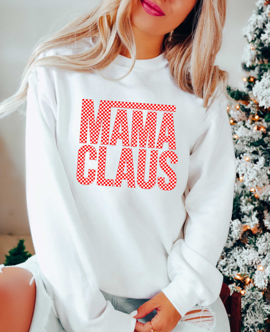 MAMA CLAUS (shirt & sweater)