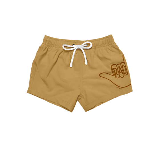 Boardies - Tan Rad print