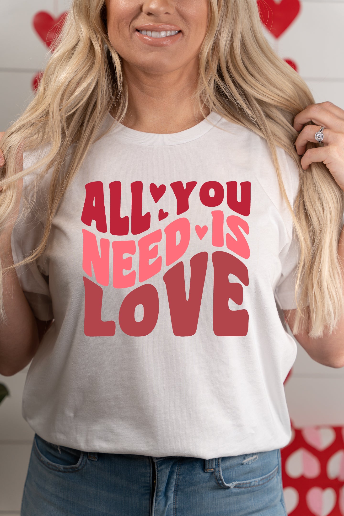 ALL YOU NEED IS LOVE SHIRT <br> More colors available