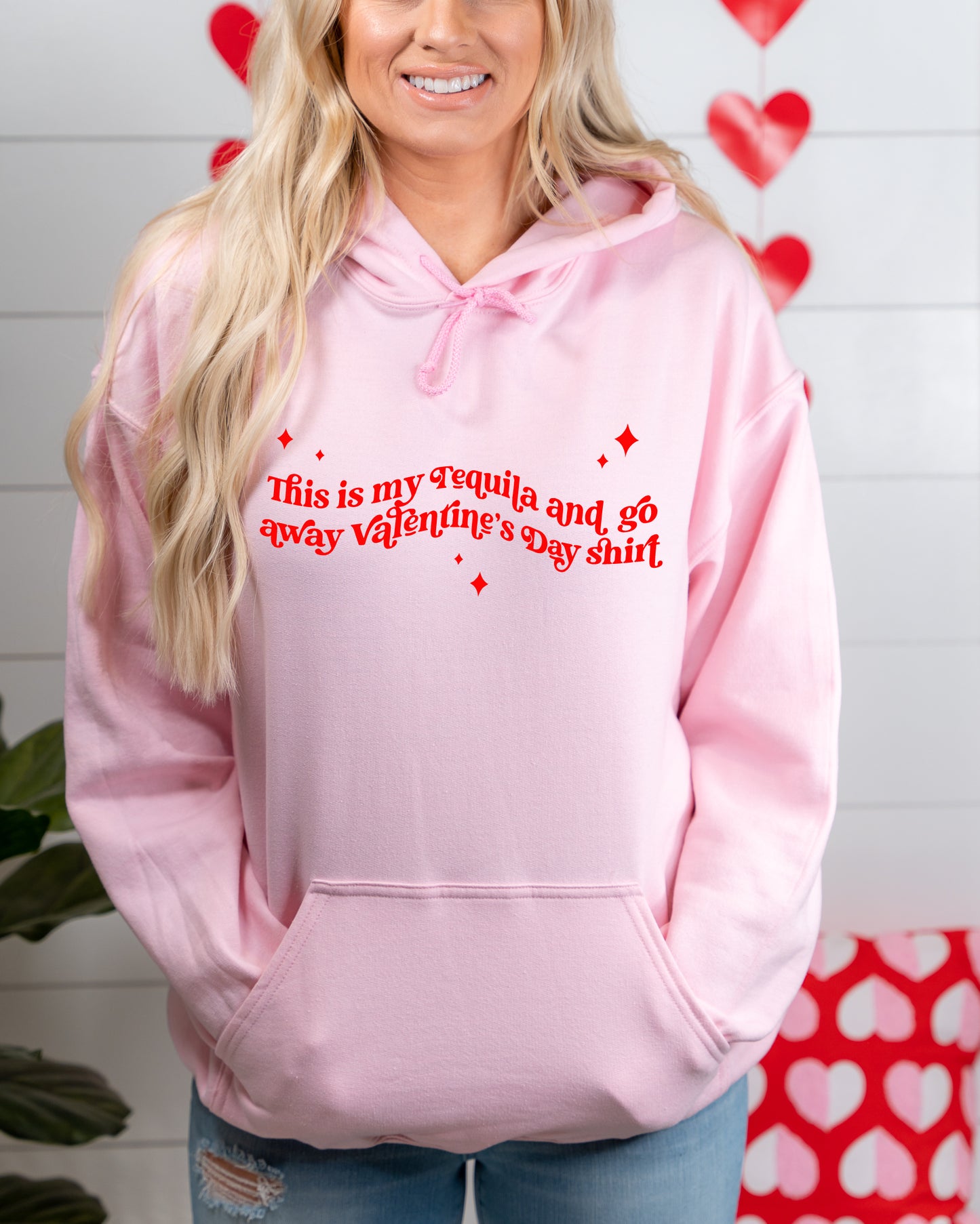 TEQUILA & VALENTINES SWEATER <br> More colors available