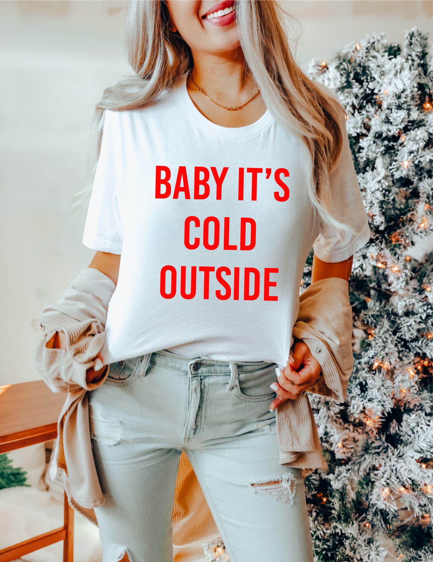 BABY ITS COLD OUTSIDE SHIRT <br> More colors available