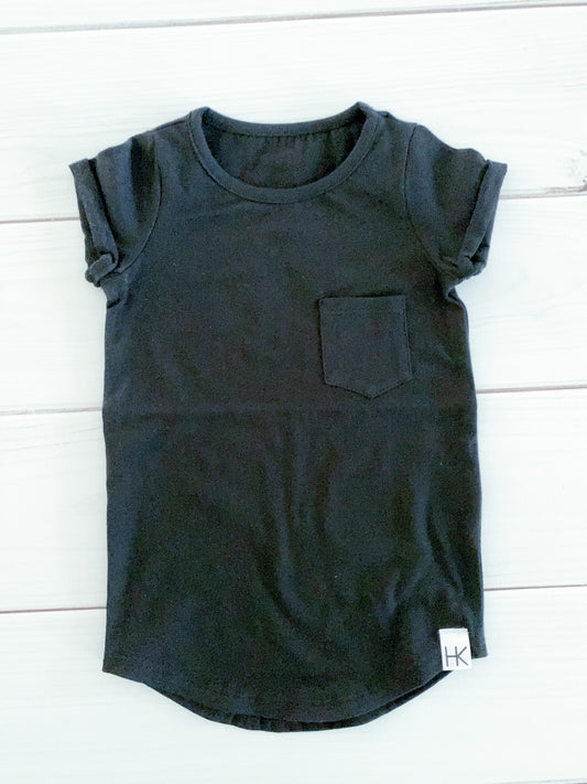 POCKET TEE - BLACK