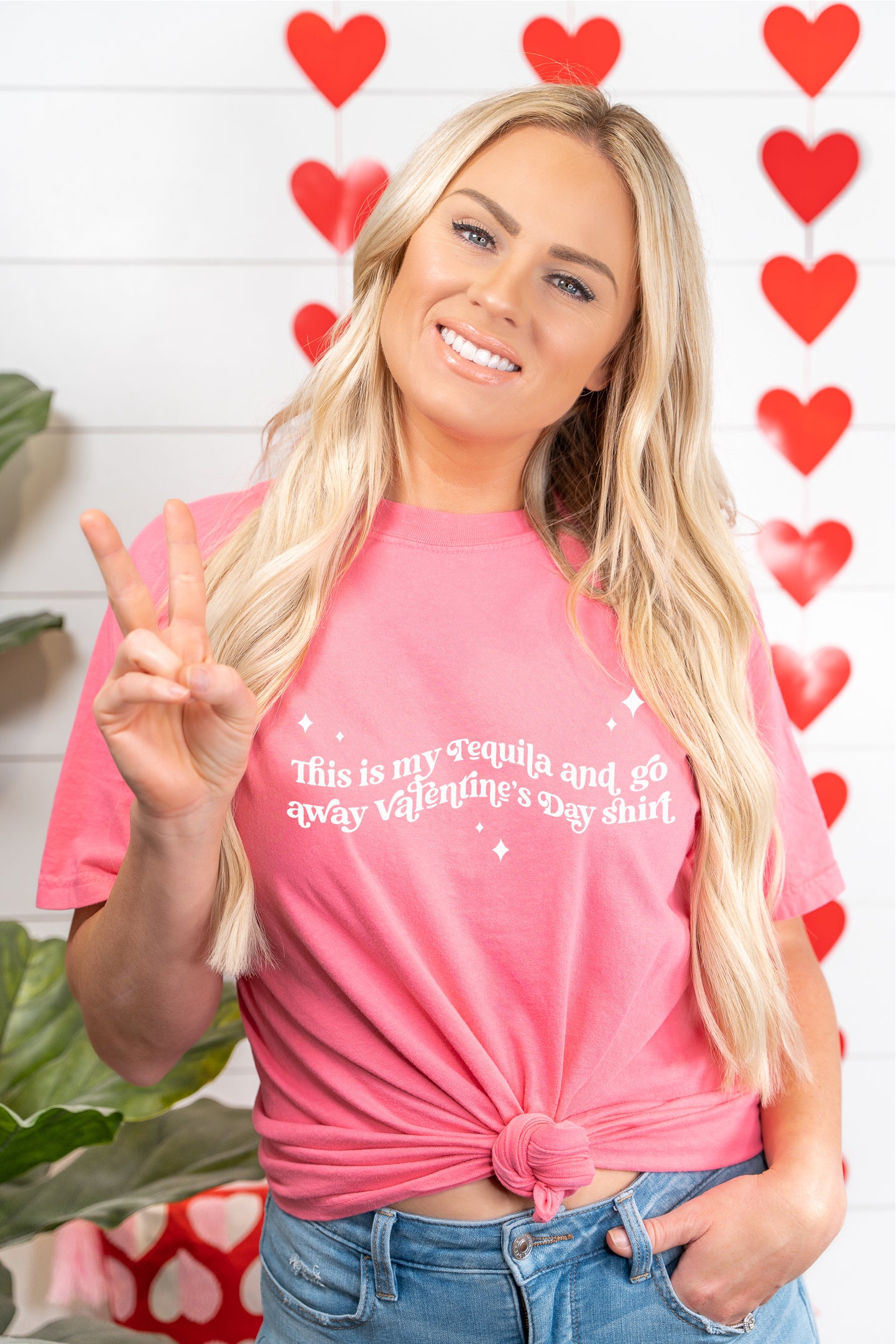 TEQUILA & VALENTINES SHIRT <br> More colors available