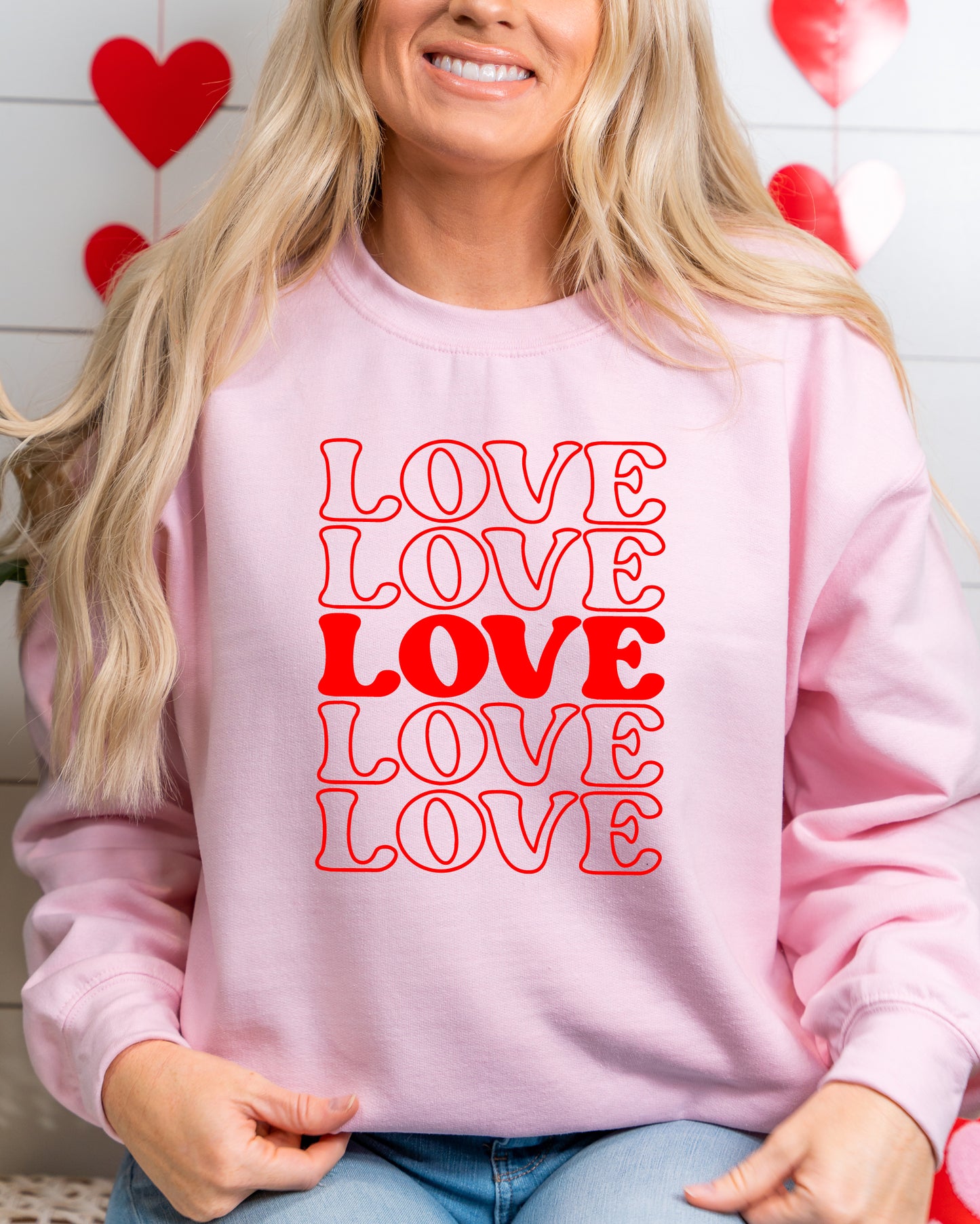 LOVE SWEATER <br> More colors available