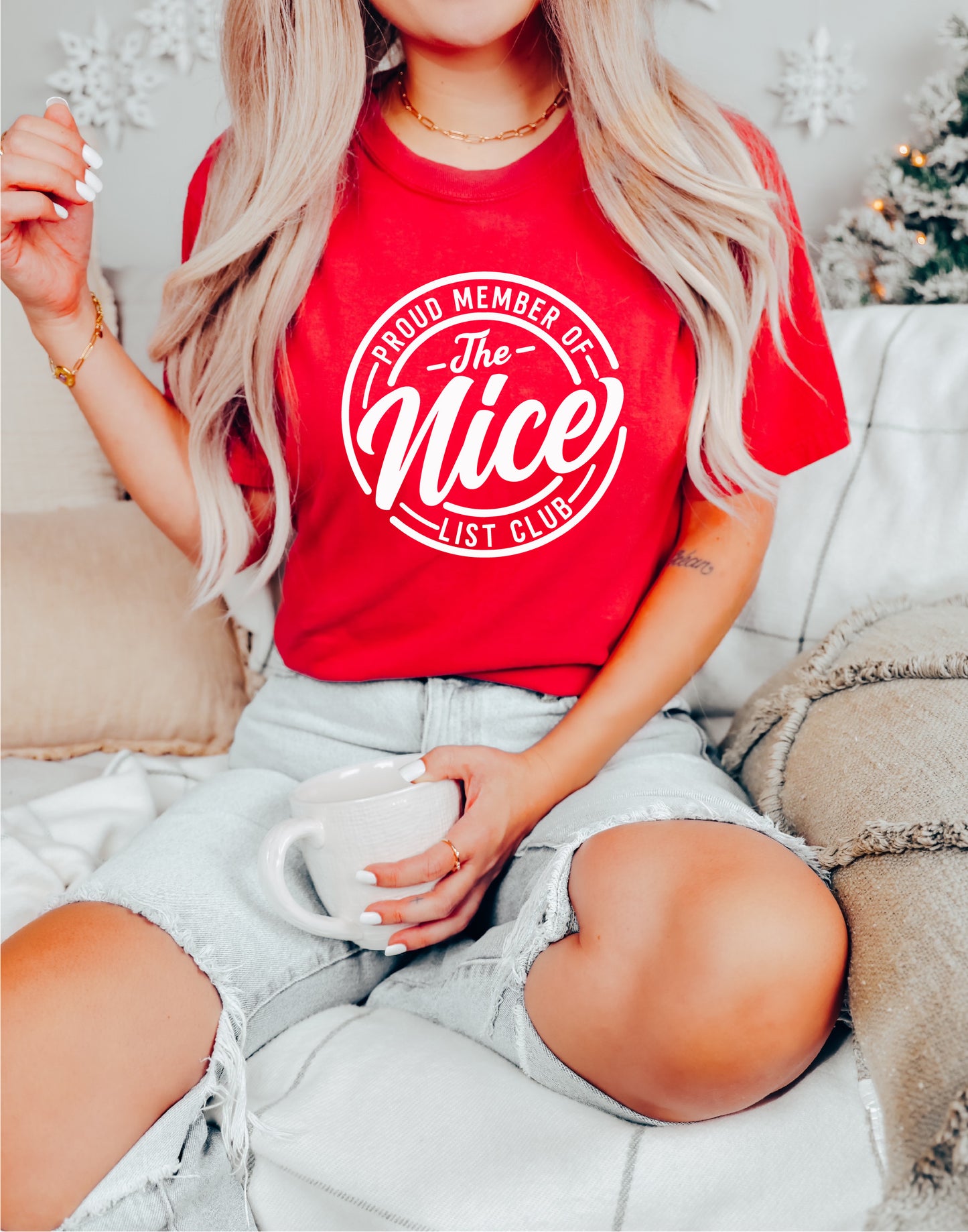 NICE LIST SHIRT <br> More colors available