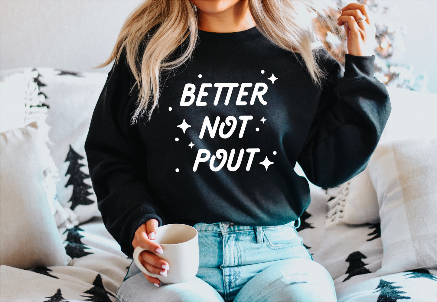 POUT SWEATER <br> More colors available