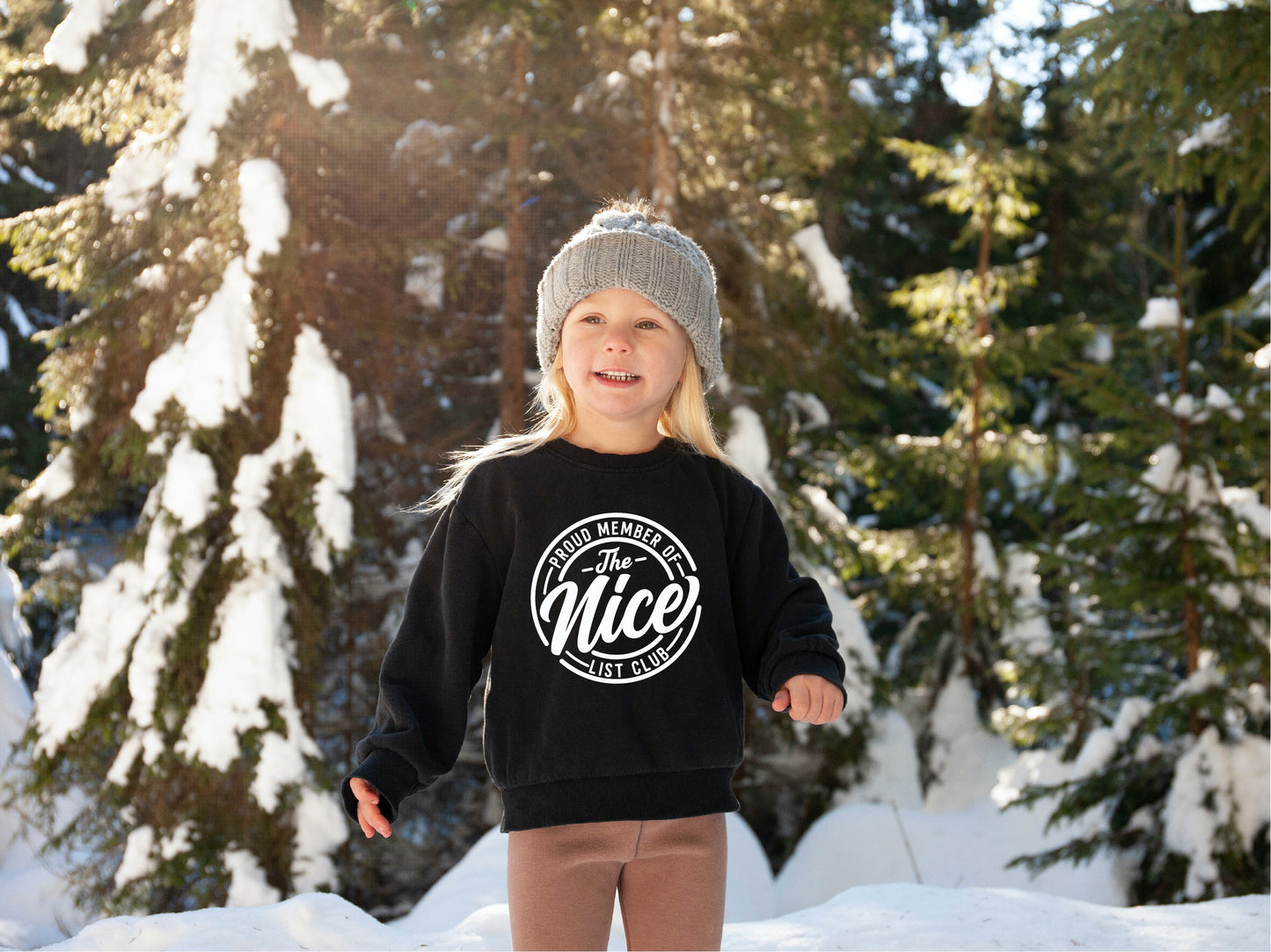 NICE LIST SWEATER <br> More colors available