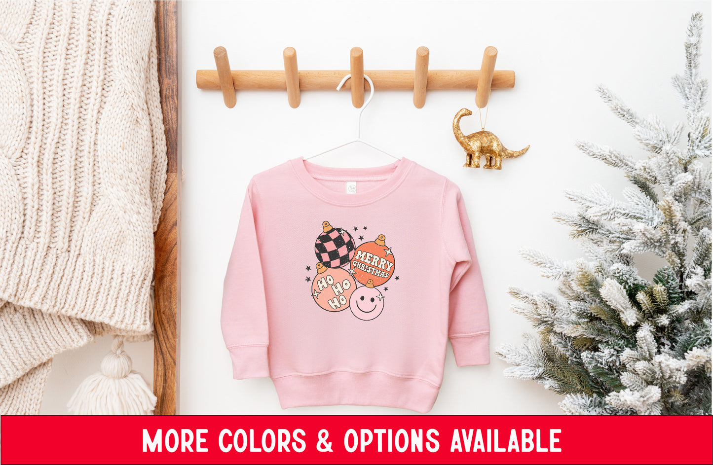 ORNAMENT SWEATER <br> More colors available