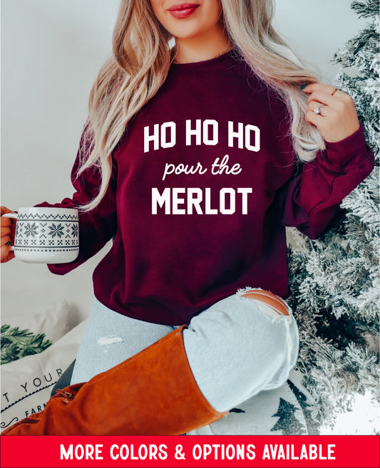 PASS THE MERLOT SWEATER <br> More colors available