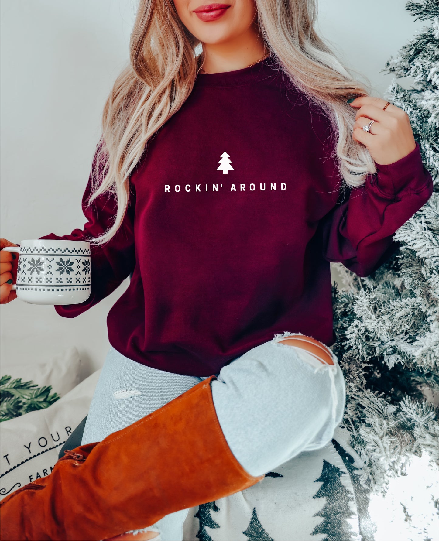 ROCKIN AROUND SWEATER <br> More colors available