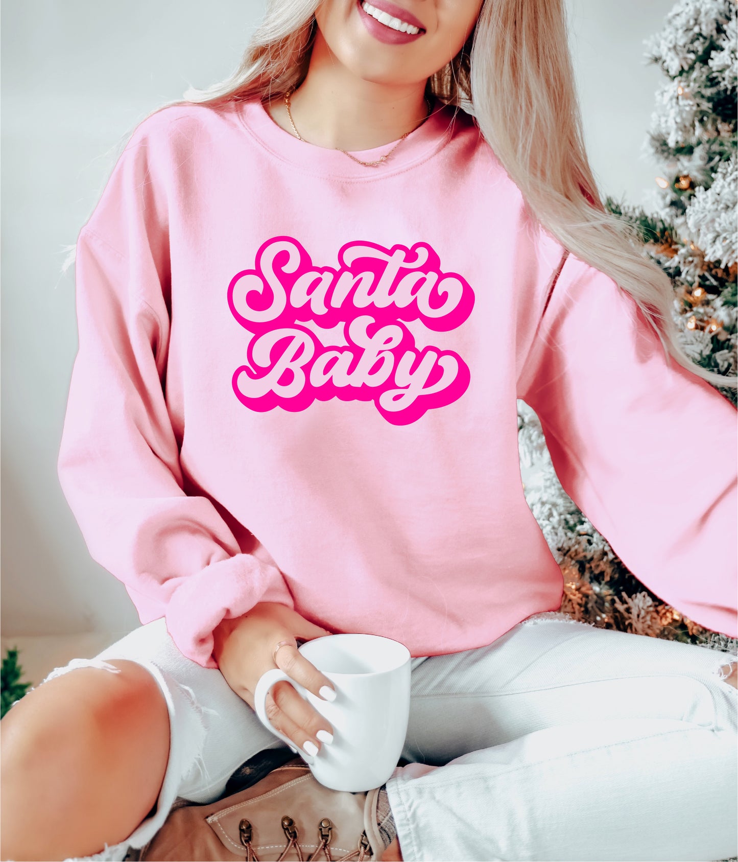 SANTA BABY SWEATER <br> More colors available