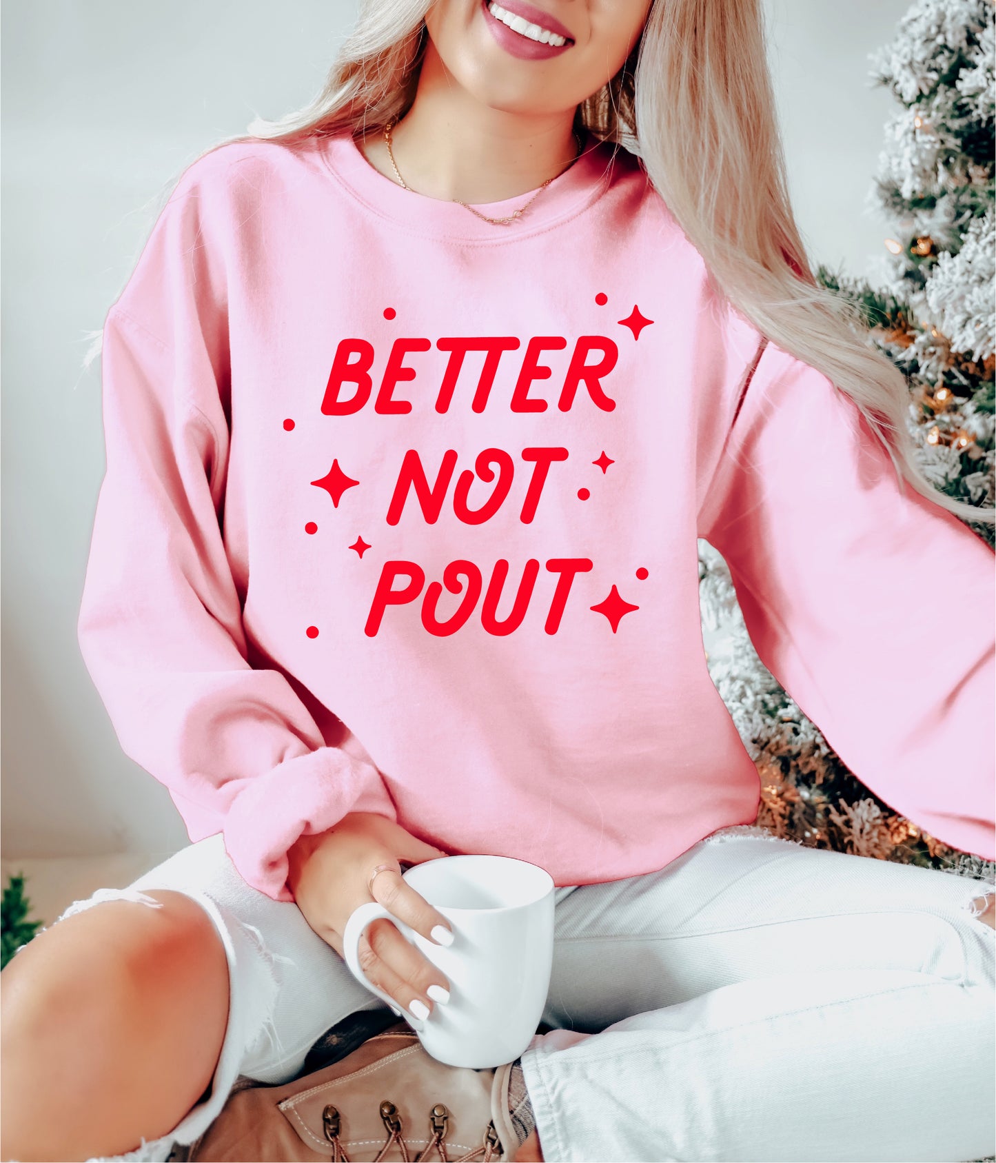 POUT SWEATER <br> More colors available