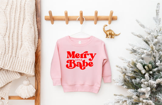 MERRY BABE SWEATER <br> More colors available