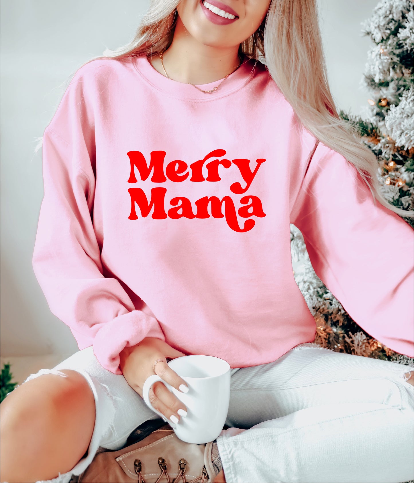 MERRY MAMA SWEATER <br> More colors available