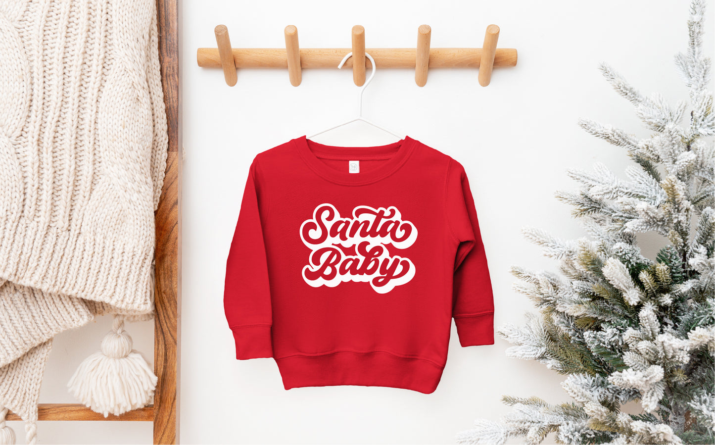 SANTA BABY SWEATER <br> More colors available