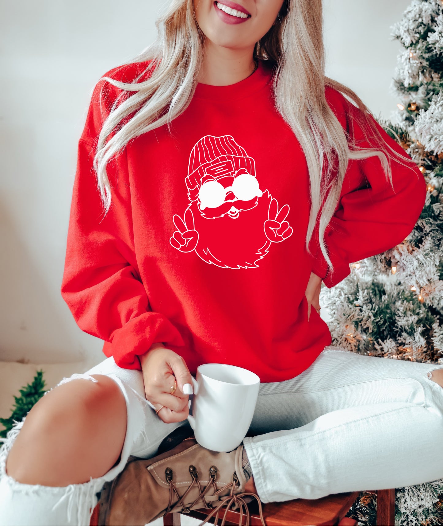 SANTA SWEATER <br> More colors available