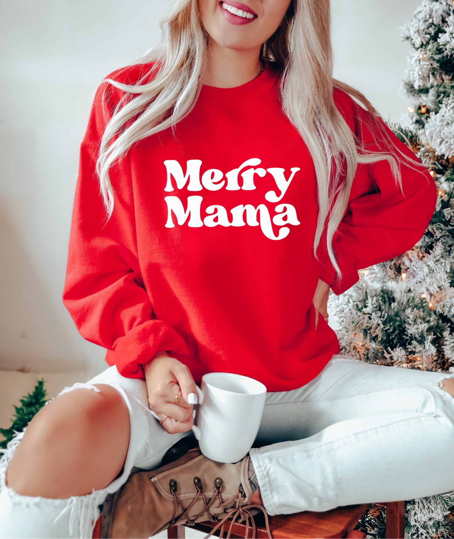 MERRY MAMA SWEATER <br> More colors available