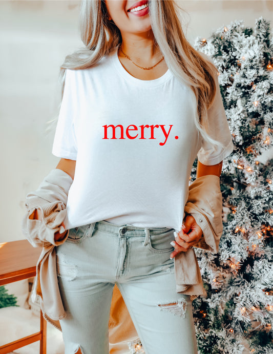 MERRY. SHIRT <br> More colors available