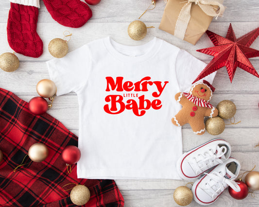 MERRY BABE SHIRT <br> More colors available