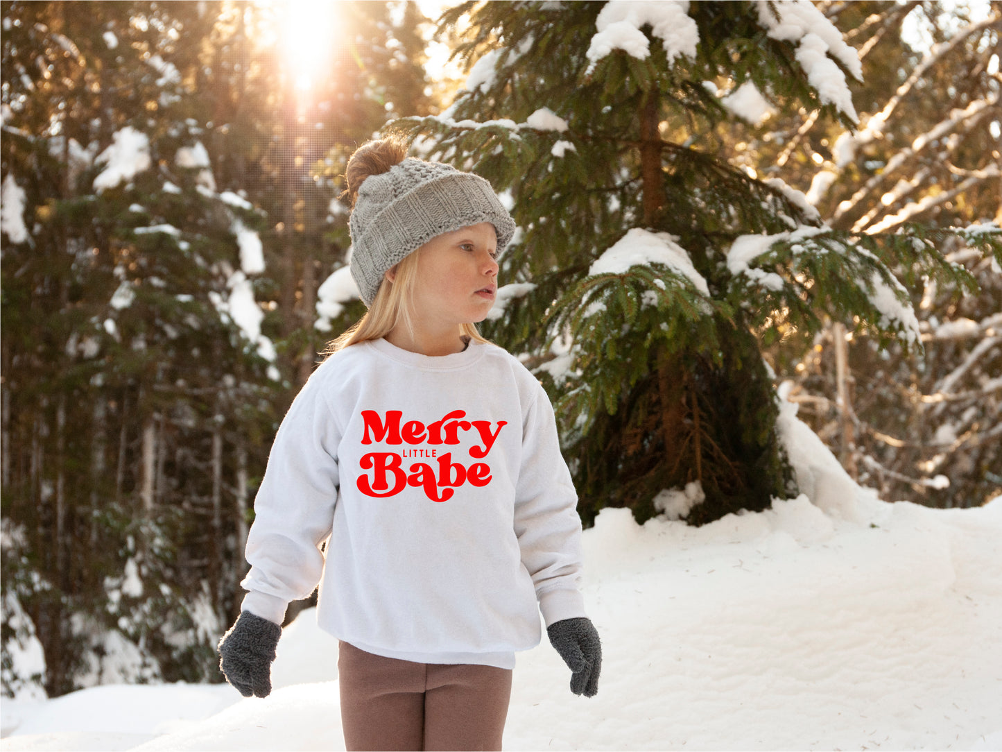 MERRY BABE SWEATER <br> More colors available